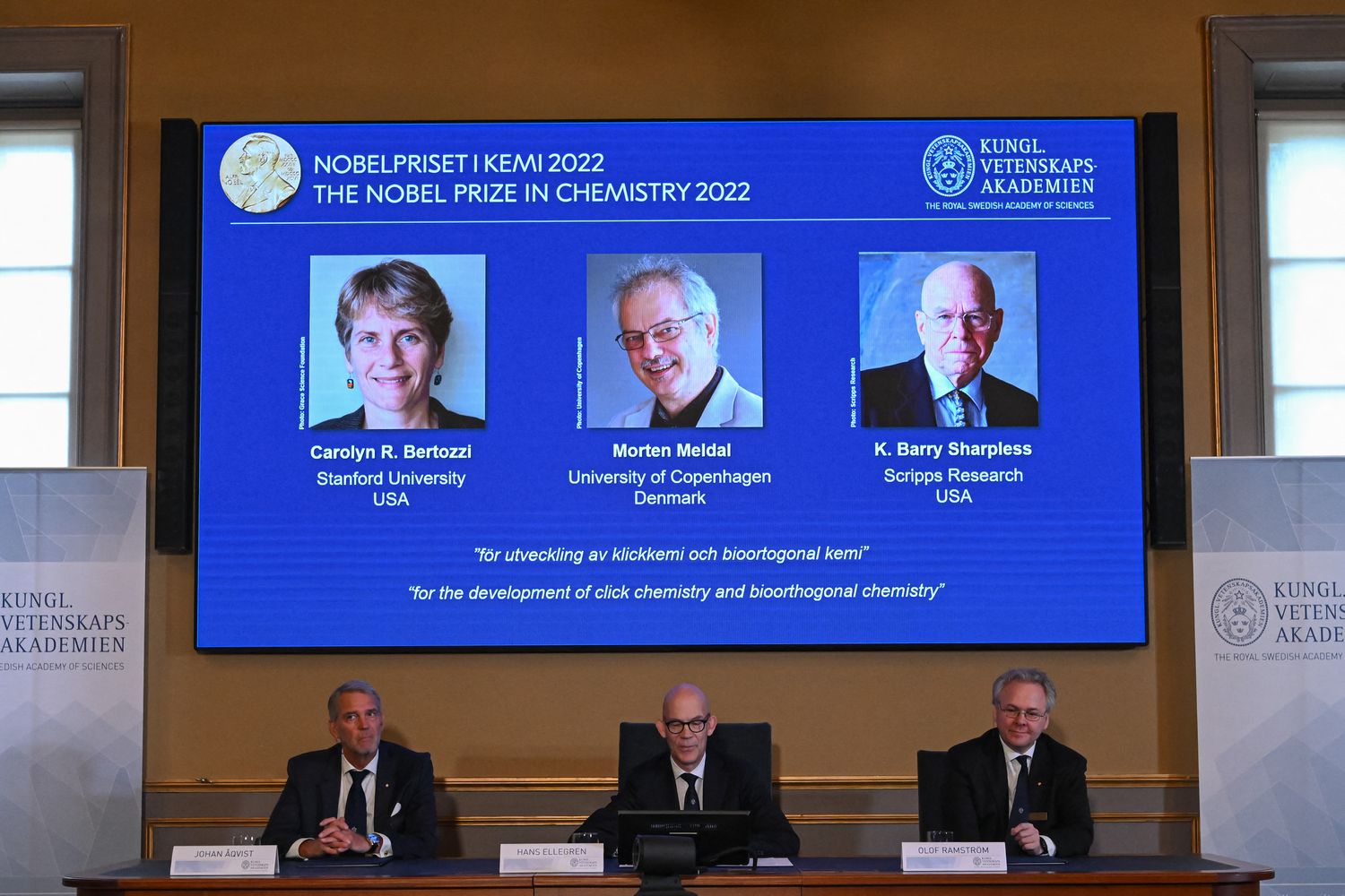 L'assegnazione del Premio Nobel per la Chimica&nbsp;