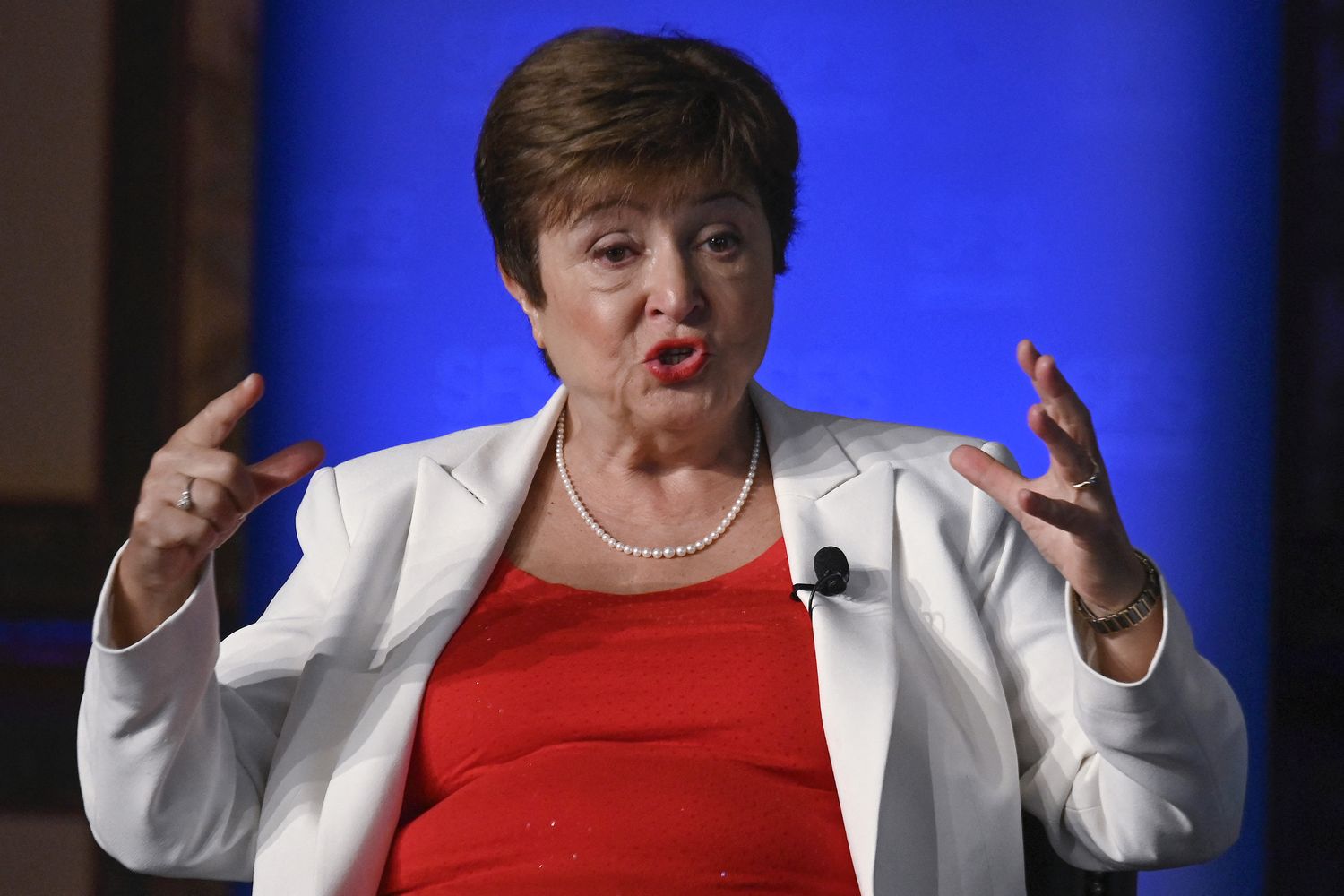 La direttrice dell'Fmi, Kristalina Georgieva