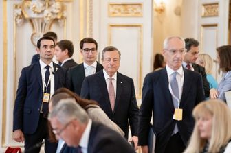 Il Presidente del Consiglio, Mario Draghi, partecipa al primo Vertice della Comunit&agrave; Politica Europea&nbsp;