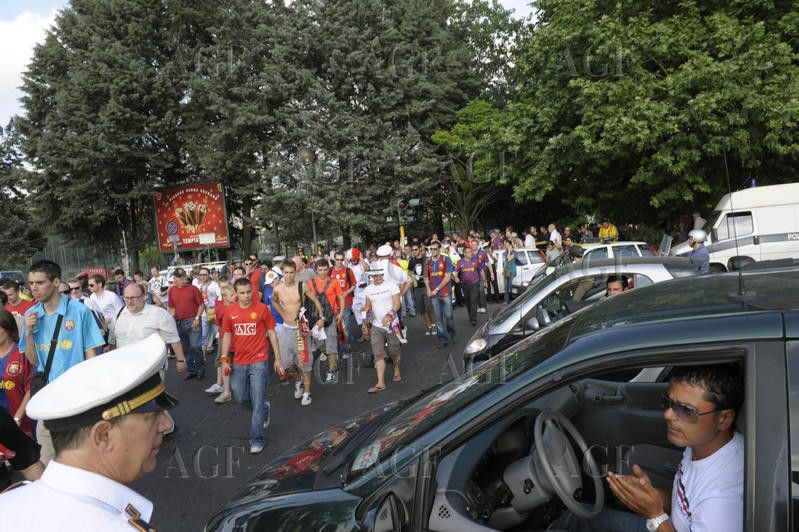 Automobilisti bloccati nei pressi dell'Olimpico&nbsp;