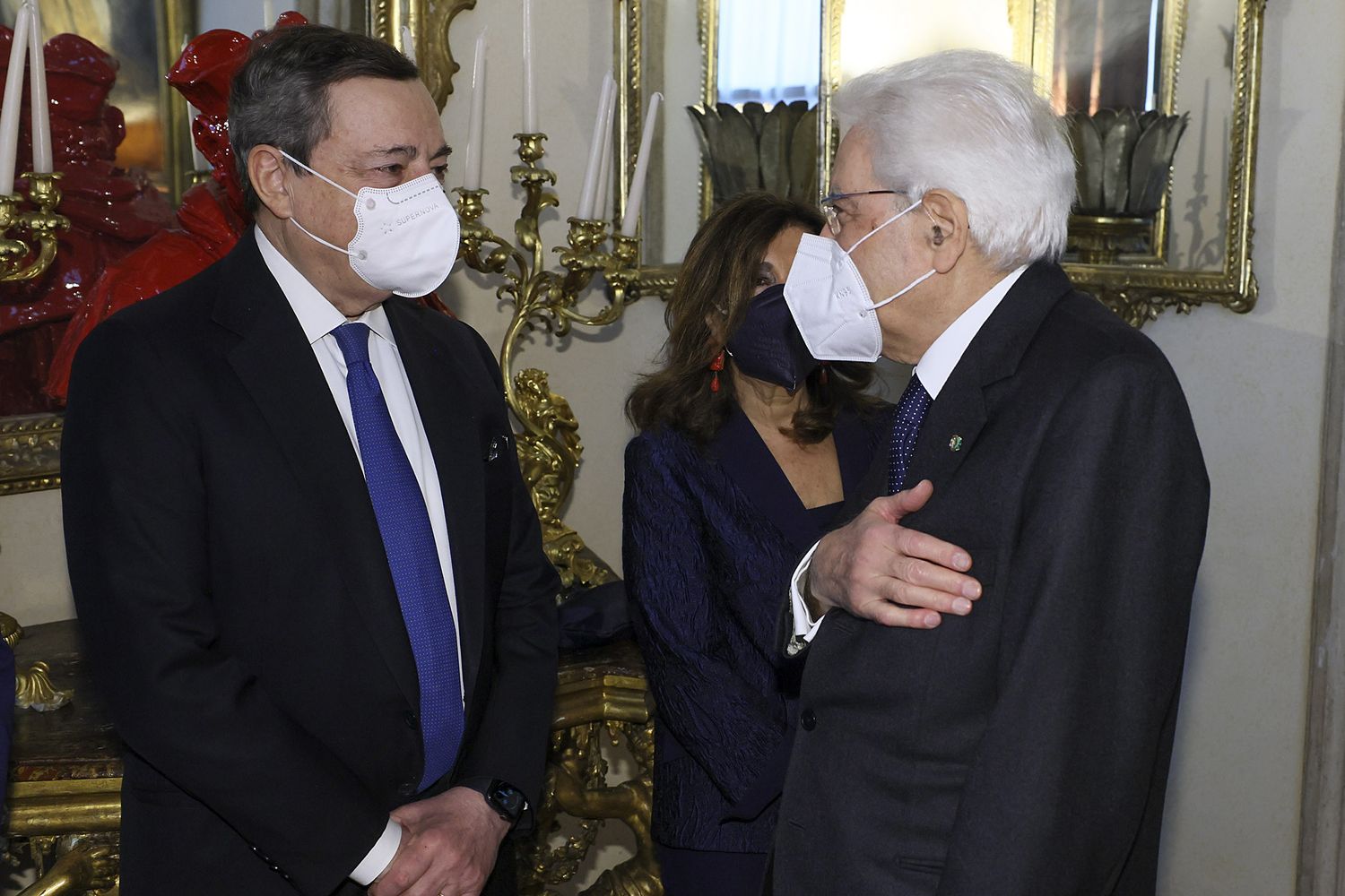 Draghi e Mattarella