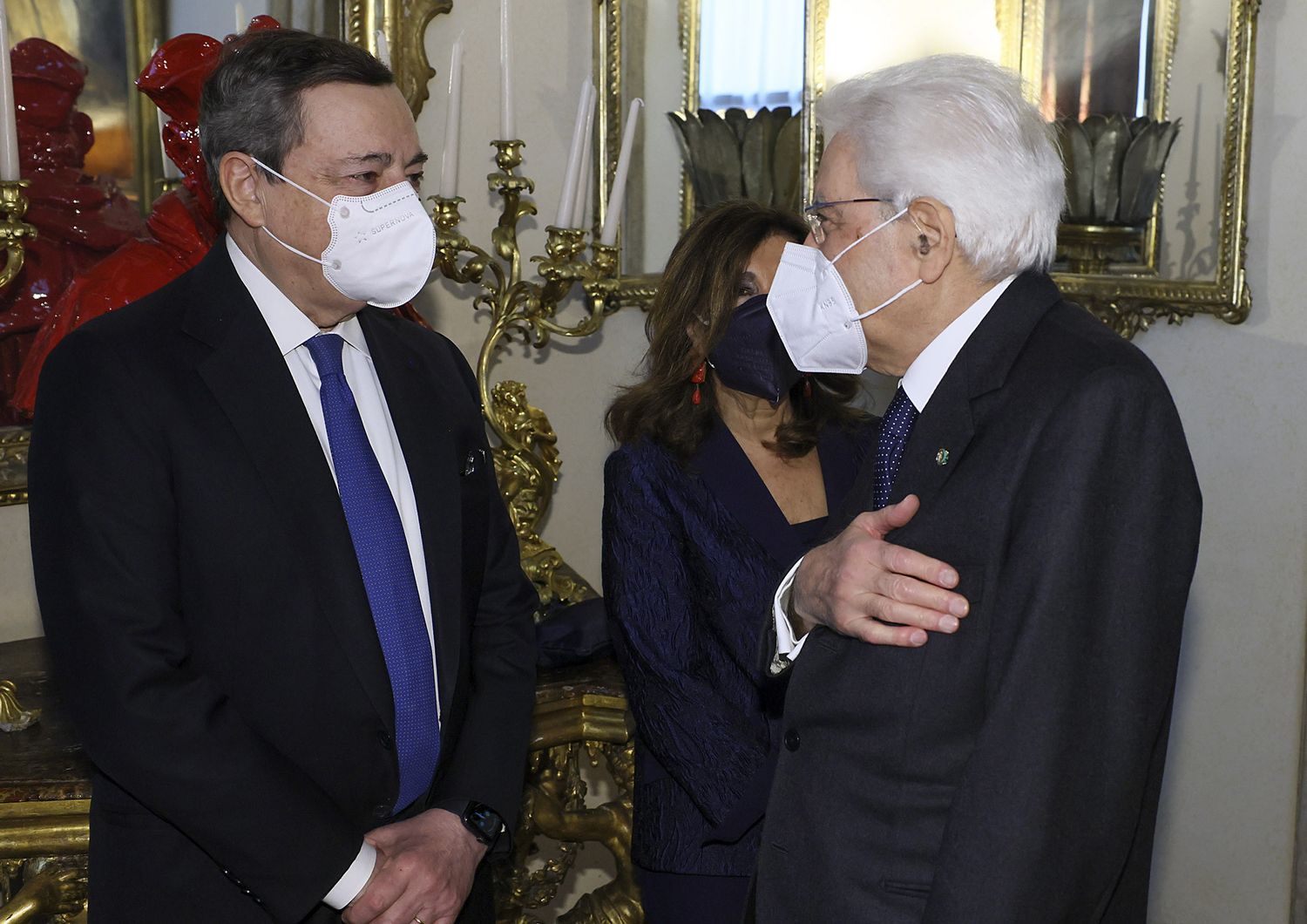 Draghi e Mattarella