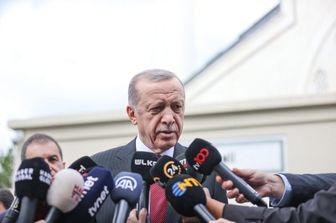 Il presidente della Turchia Recep Tayyip Erdogan