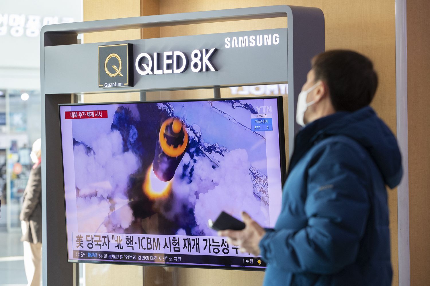 Lancio missile da parte della Corea del Nord