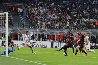 Gol di Tomori, Milan-Juve