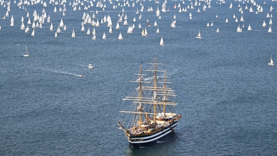 La Vespucci alla Barcolana