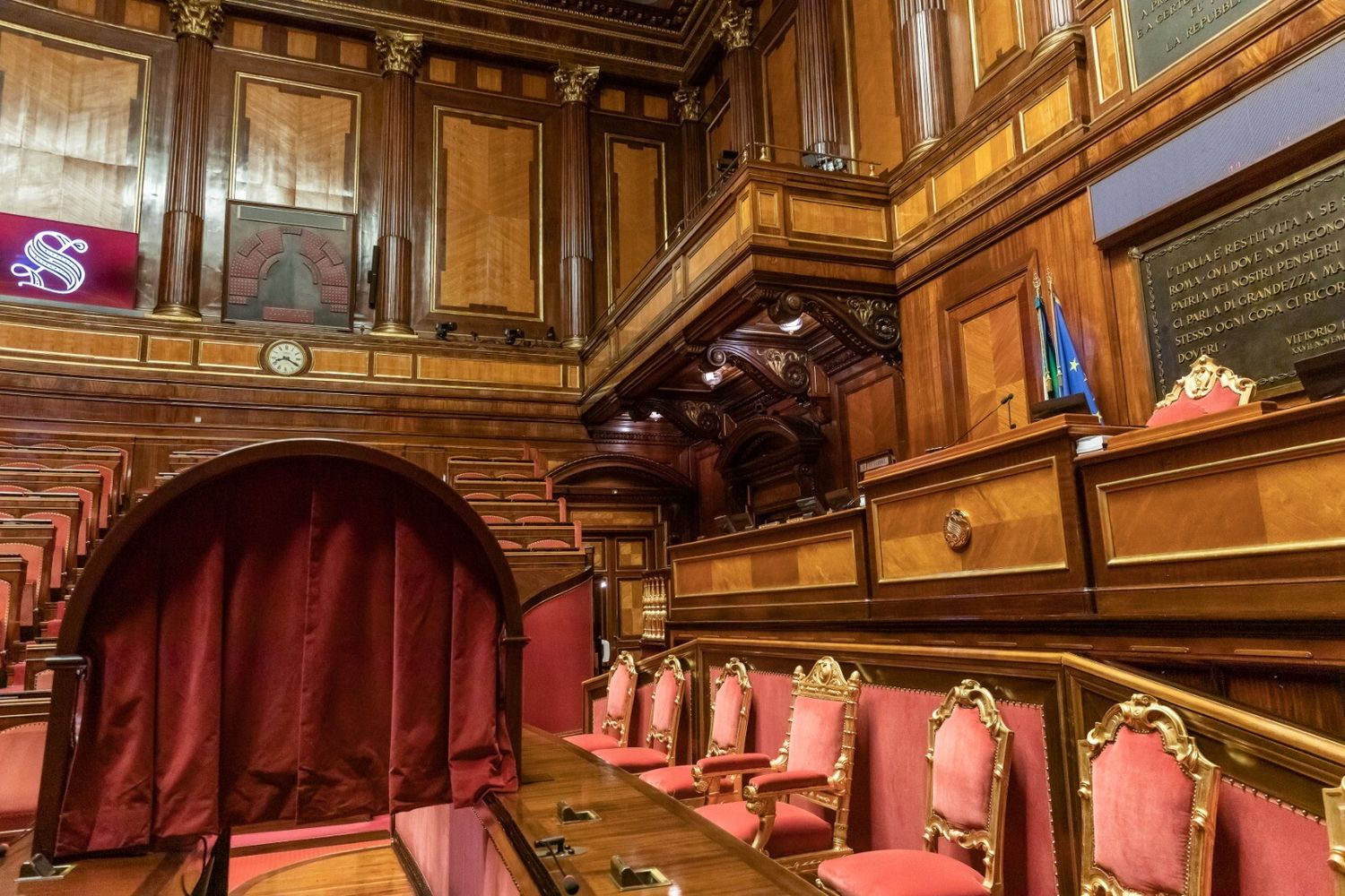 &nbsp;L&rsquo;aula del Senato