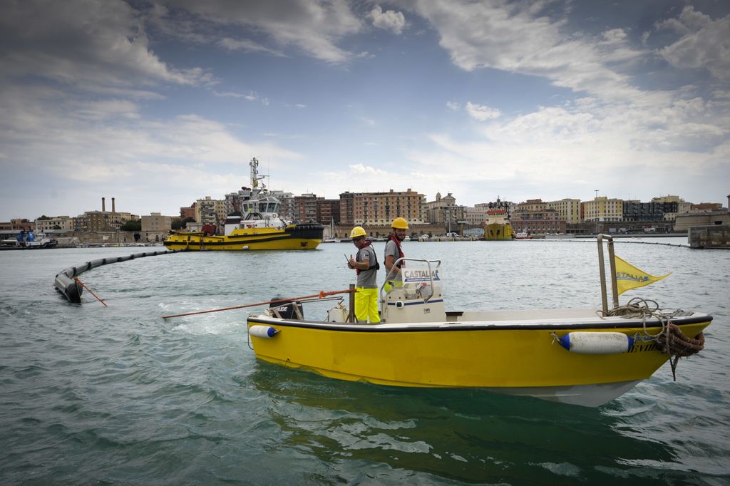 Il porto di Civitavecchia&nbsp;