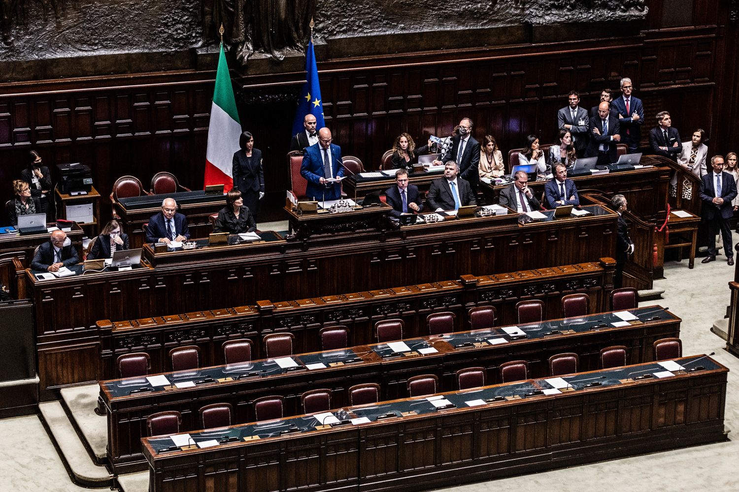 L'aula di Montecitorio&nbsp;