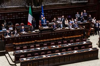 L'aula di Montecitorio&nbsp;