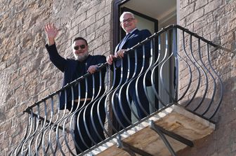 Russell Crowe e Roberto Gualtieri&nbsp;