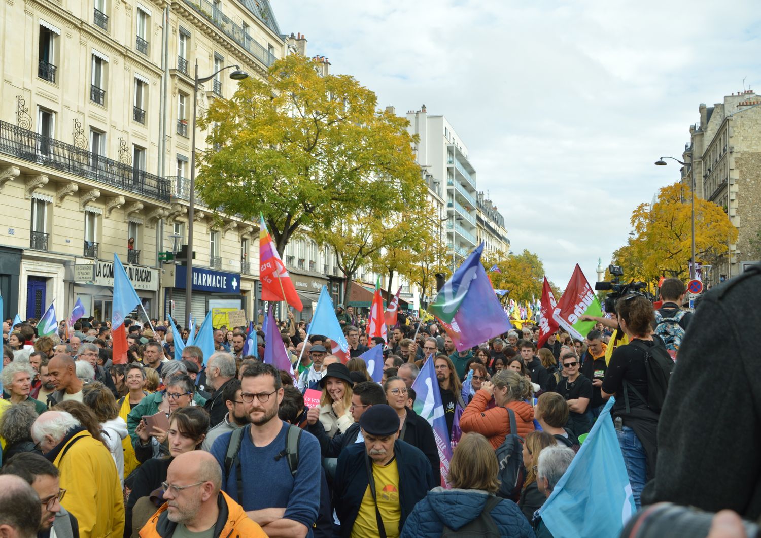 La manifestazione di Nupes a Parigi