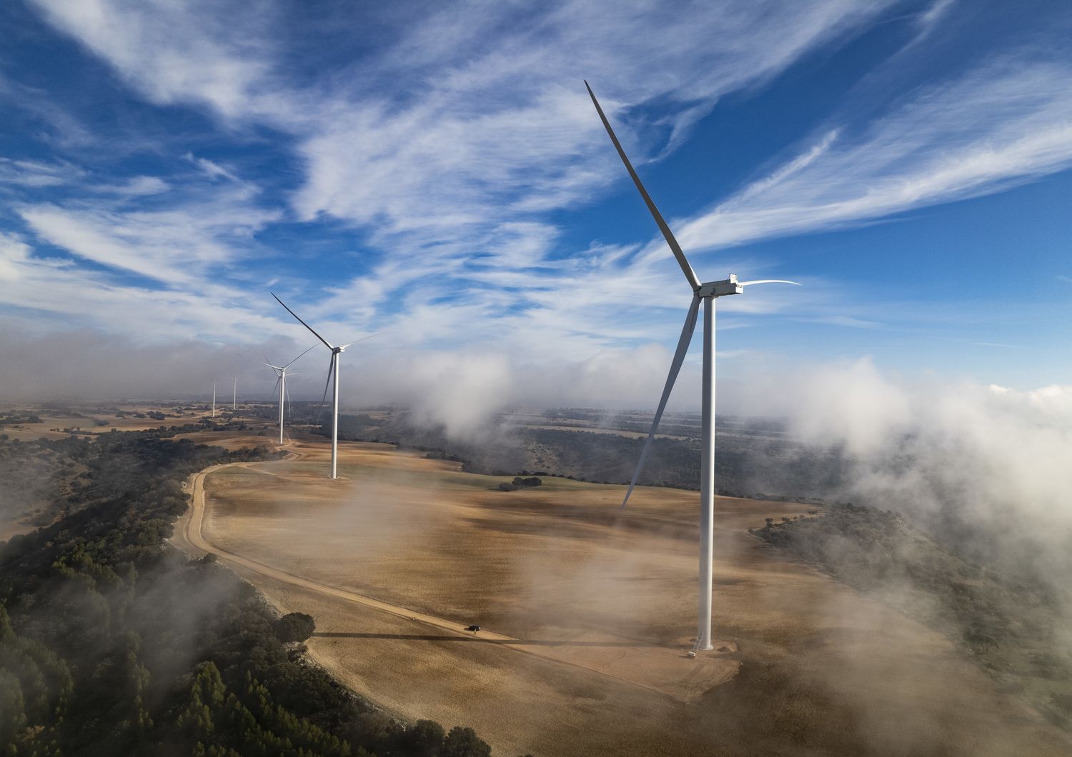 Spagna Plenitude inaugura nuovo parco eolico