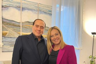 Silvio Berlusconi e Giorgia Meloni