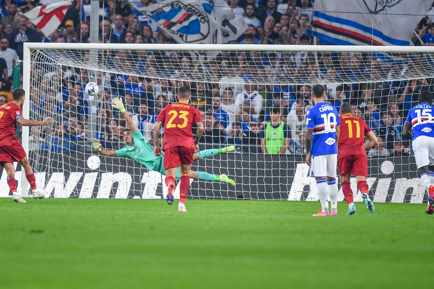 Lorenzo Pellegrini, Samp-Roma