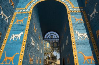 La porta Ishtar, Babilonia