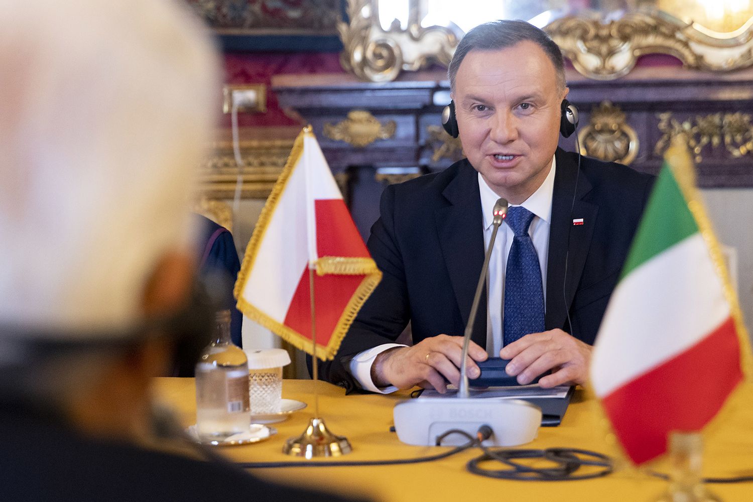 Il presidente polacco Duda