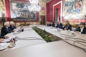 Delegazione del Pd ricevuta dal presidente Sergio Mattarella&nbsp;