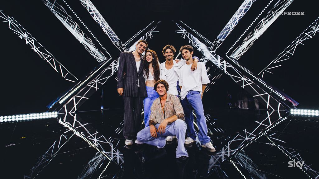 La squadra di Rkomi a XFactor