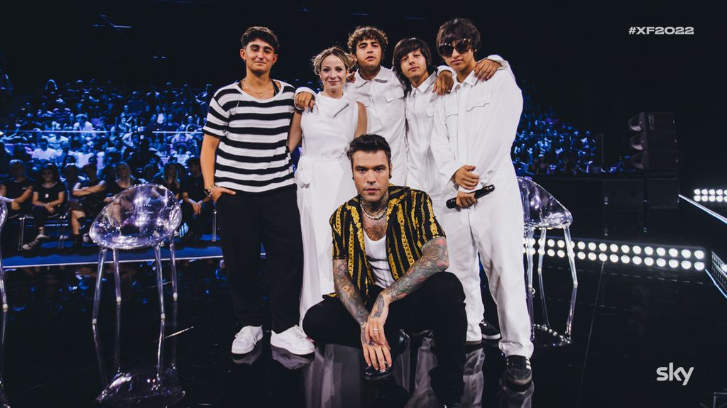La squadra di Fedez a X Factor