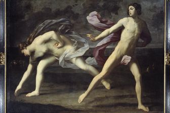 Guido Reni, 'Atalanta e Ippomene', olio su tela (1618-1619)