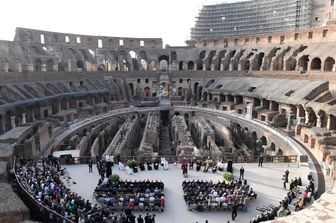 Colosseo, evento organizzato dalla Comunit&agrave; di Sant'Egidio