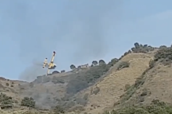 Il Cessna della Protezione civile caduto sull'Etna durante un'operazione di spegnimento di un incendio