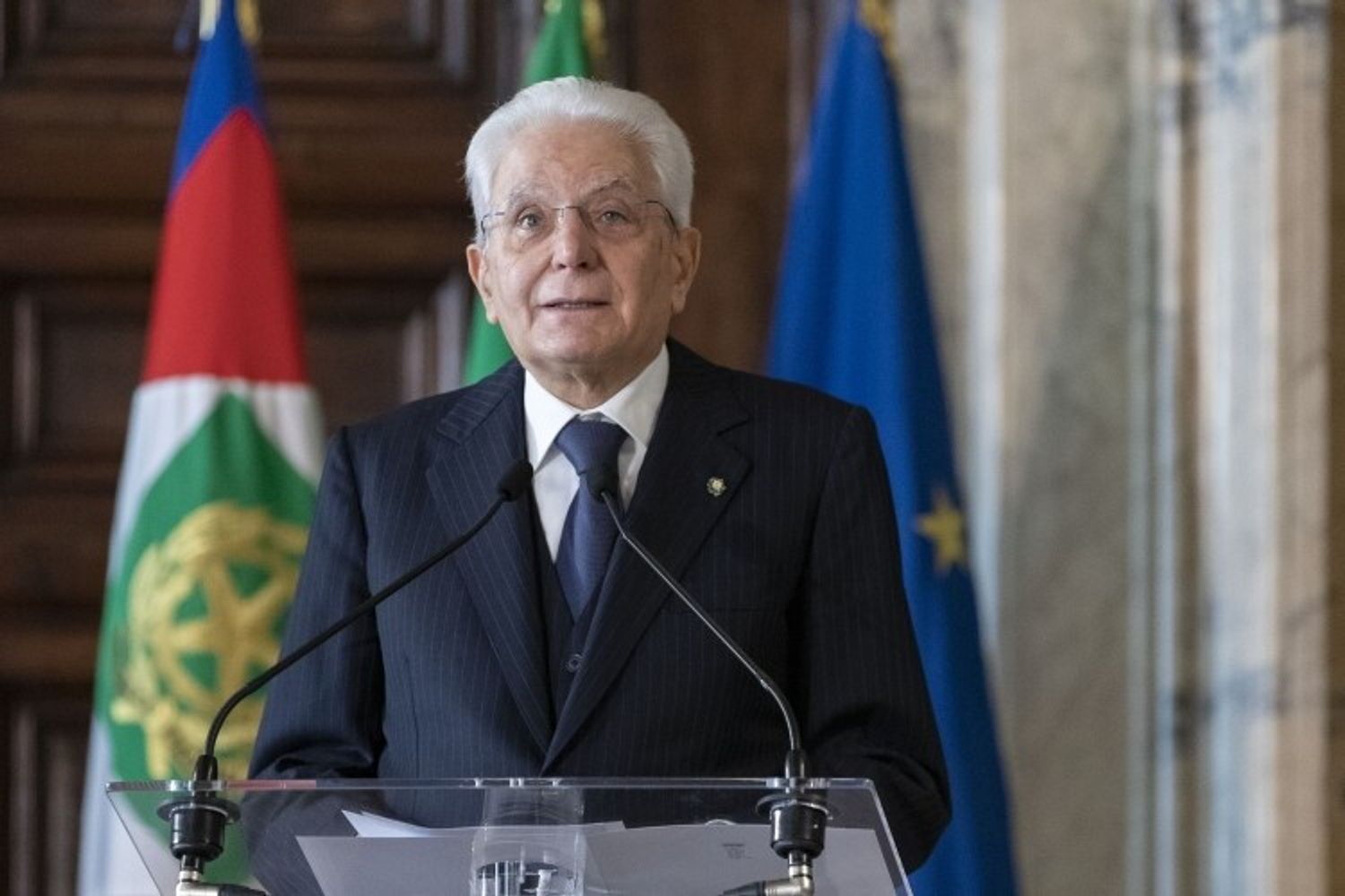 Il presidente della repubblica Sergio Mattarella&nbsp;