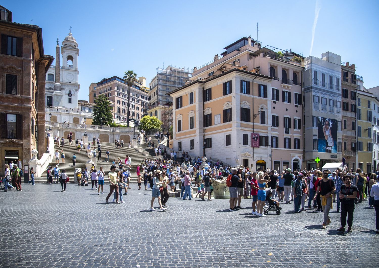 Caldo e sole a Roma