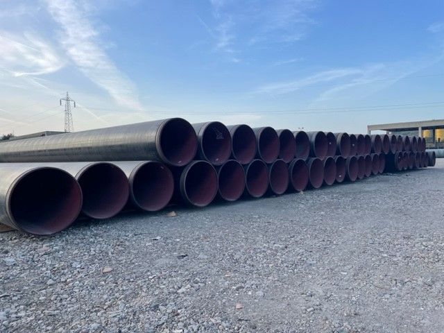 I tubi pronti per l'opera