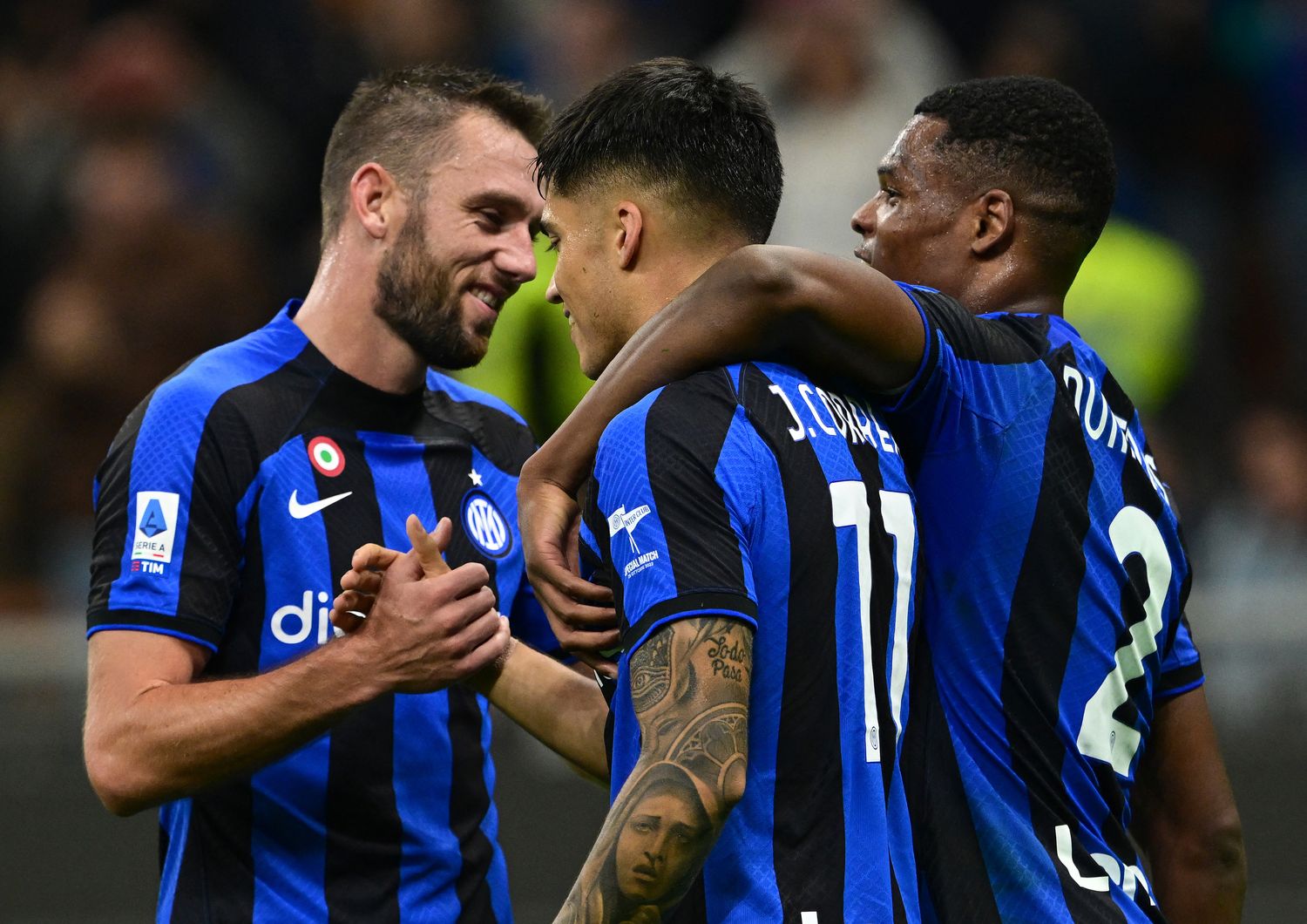Inter vola a San Siro Sampdoria cade 3-0