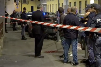 Il luogo dell'agguato a Vittorio Boiocchi