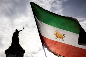 Una bandiera iraniana&nbsp;