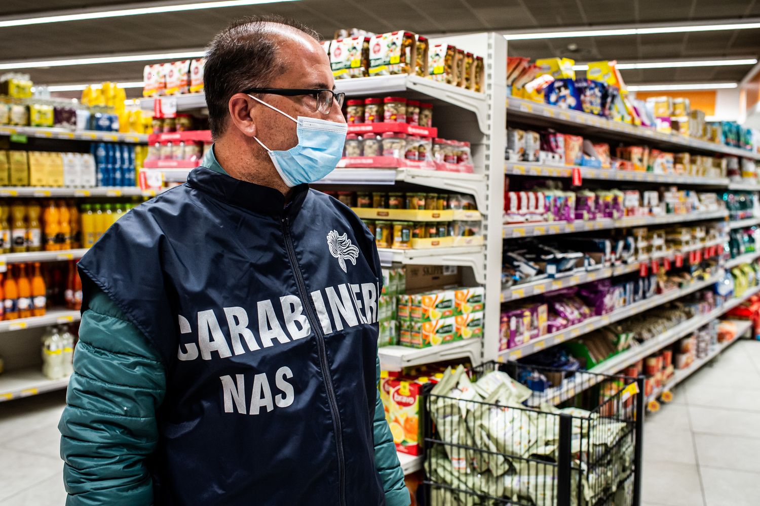 Un carabiniere del Nas