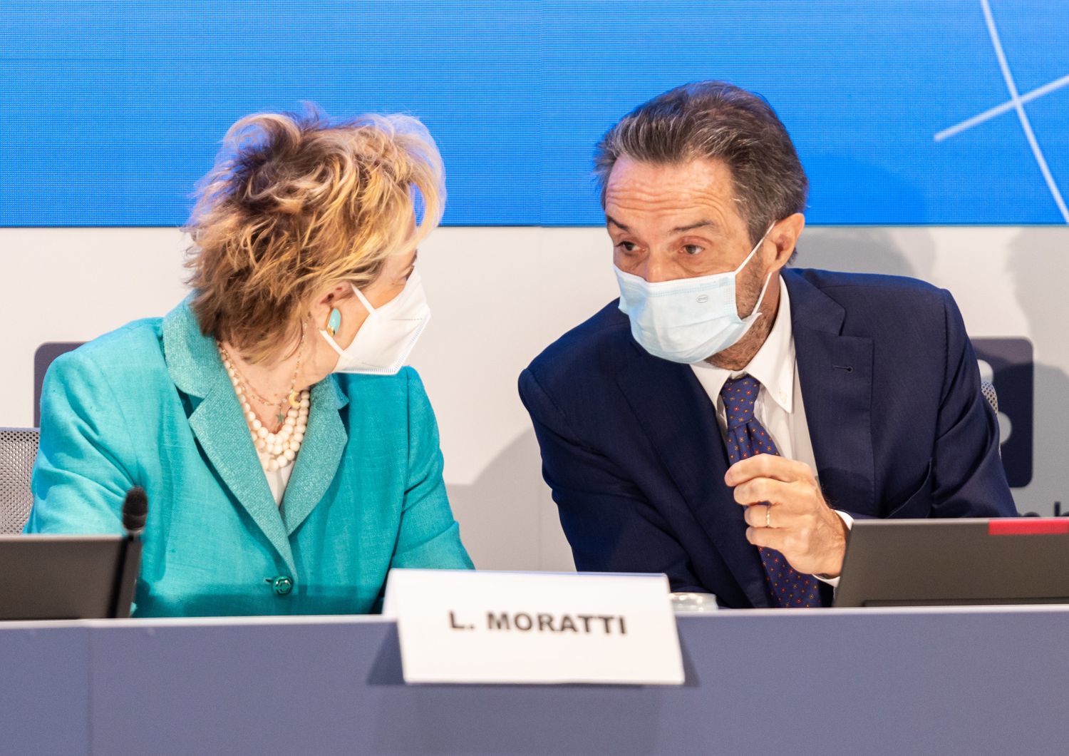 Letizia Moratti e Attilio Fontana