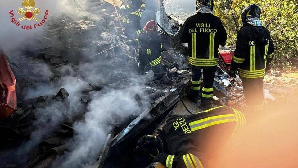 Il crollo dell'abitazione nel Nuorese