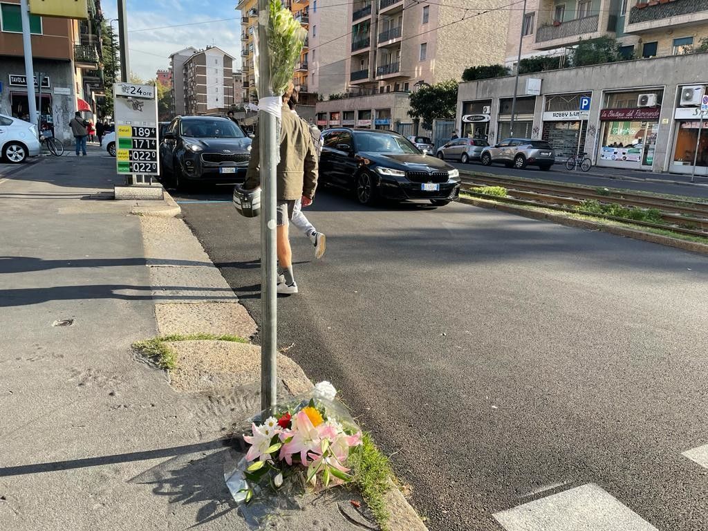 Il luogo dell'incidente in cui ha perso la vita un quattordicenne, travolto da un tram&nbsp;