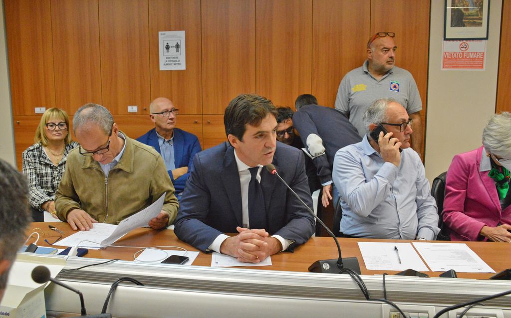 Il presidente della regione Marche Francesco Acquaroli&nbsp;