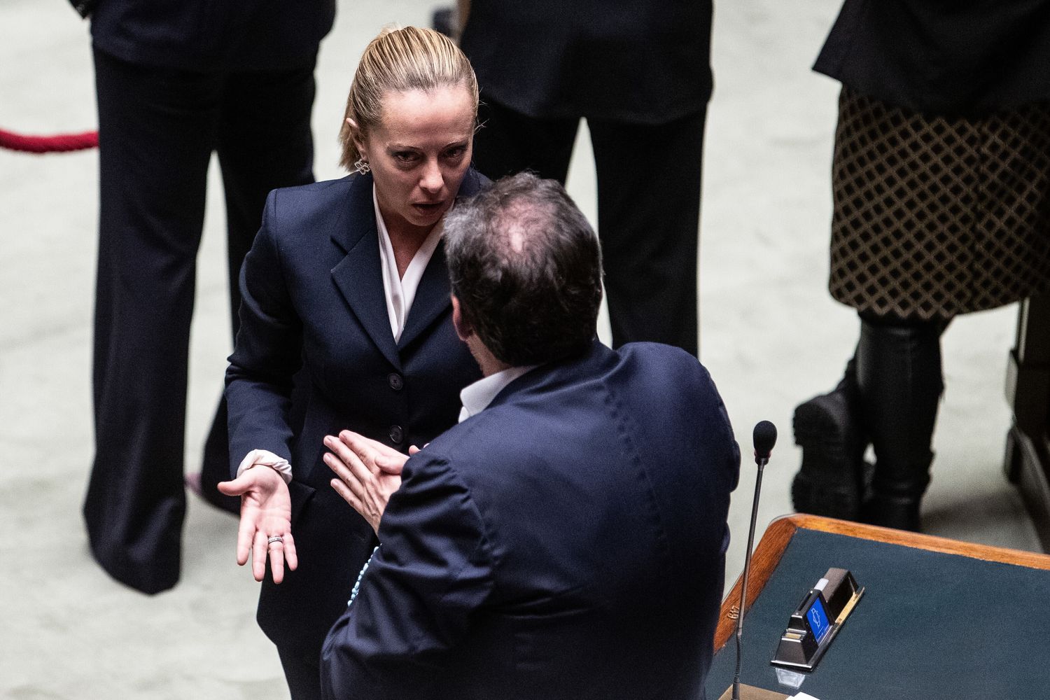 Giorgia Meloni, Giancarlo Giorgetti