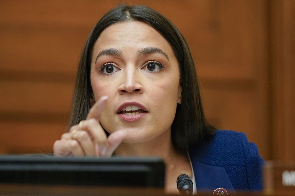 La democratica Alexandria Ocasio-Cortez.