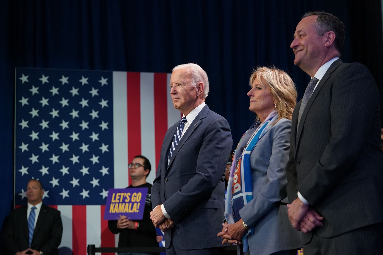 Il presidente Biden e la First Lady Jill.