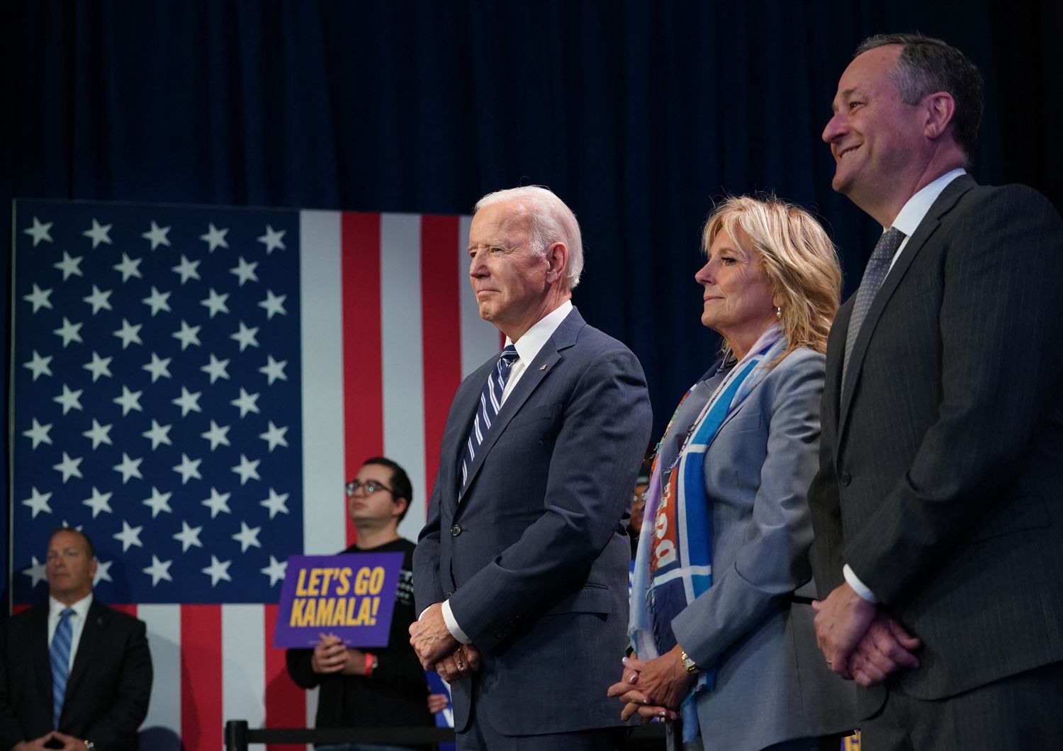 Il presidente Biden e la First Lady Jill.