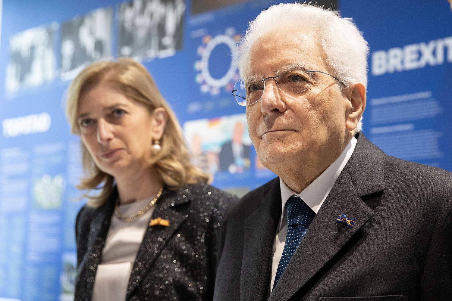Il Presidente della Repubblica Sergio Mattarella alla House of Government di Maastricht&nbsp;