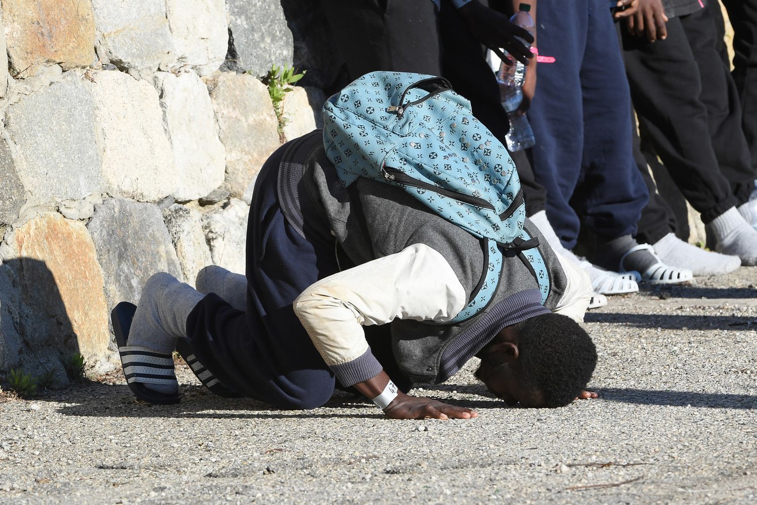 Un migrante sbarcato nella Locride