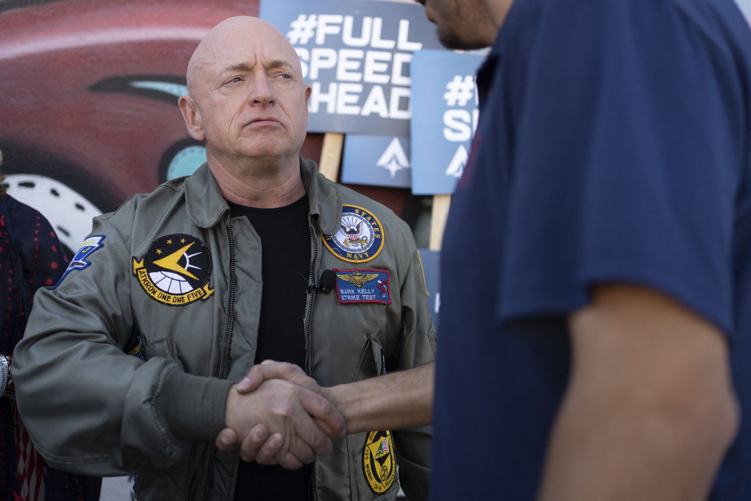 L'ex astronauta Mark Kelley&nbsp;