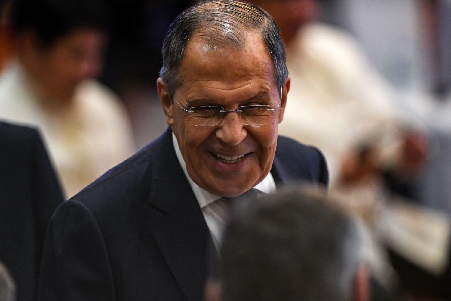 Il&nbsp;ministro degli Esteri russo Serghei Lavrov