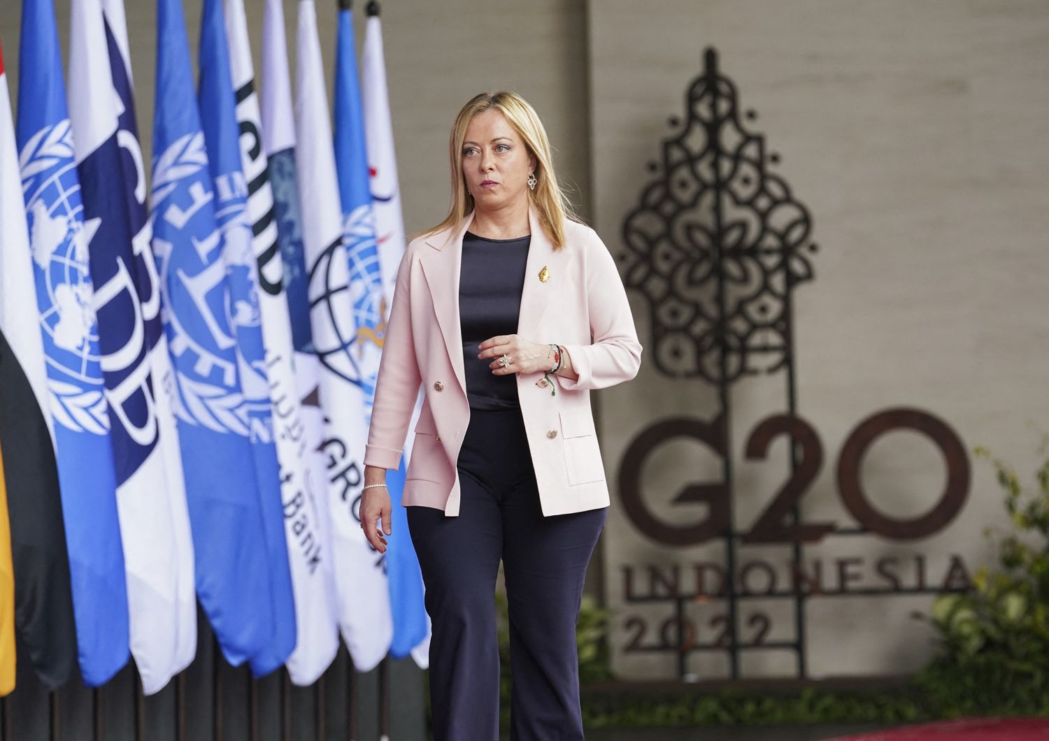 Giorgia Meloni al G20 di Bali