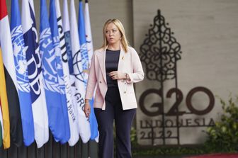 Giorgia Meloni al G20 di Bali