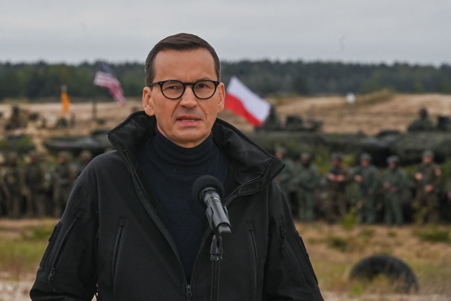 Il primo ministro polacco, Mateusz Morawiecki