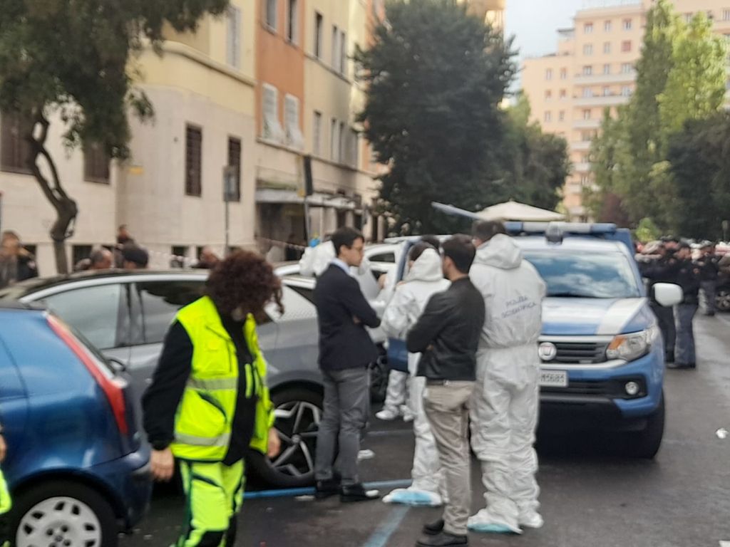 Il condominio dove sono stati trovati i corpi delle due cinesi